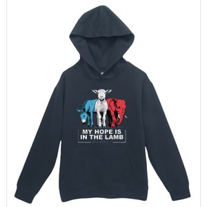 My Hope Is In The Lamb Urban Pullover Hoodie