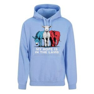 My Hope Is In The Lamb Unisex Surf Hoodie