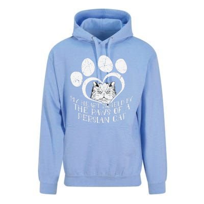 My Heart Is Held By The Paws Of A Persian Cat Cat Unisex Surf Hoodie