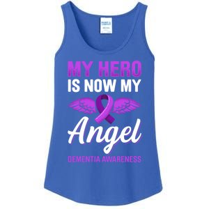 My Hero Is Now My Angel Detia Awareness Alzheimer Cute Gift Ladies Essential Tank