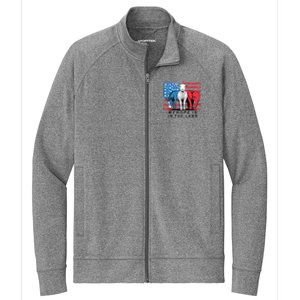 My Hope Is In The Lamb Christian Political Jesus 2024 Stretch Full-Zip Cadet Jacket