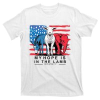 My Hope Is In The Lamb Christian Political Jesus 2024 T-Shirt