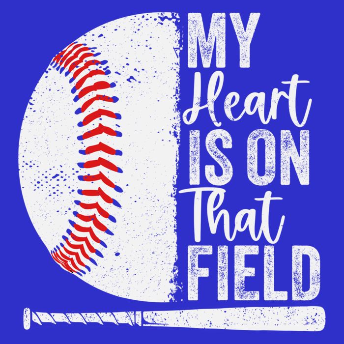 My Heart Is On That Baseball Field Proud Baseball Dad Fan Gift Tank Top