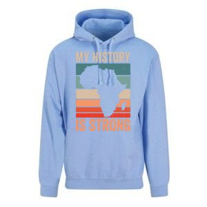 My History Is Strong Clothes Gift African American Gift Unisex Surf Hoodie