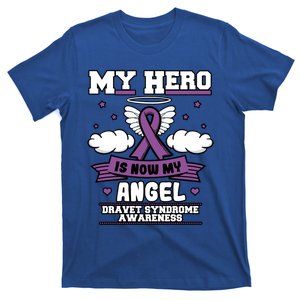 My Hero Is Now My Angel Dravet Syndrome Epilepsy Smei Smeb Gift T-Shirt