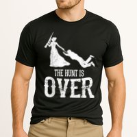 Man Hunt Is Over Wedding Bachelor Party Bride Cooling Performance Crew T-Shirt