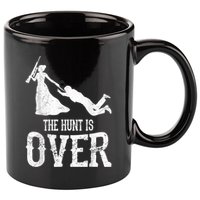 Man Hunt Is Over Wedding Bachelor Party Bride 11oz C Handle Ceramic Mug