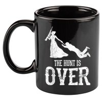Man Hunt Is Over Wedding Bachelor Party Bride 11oz C Handle Ceramic Mug