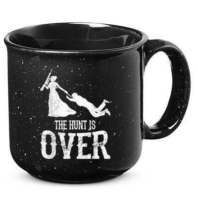 Man Hunt Is Over Wedding Bachelor Party Bride 15oz Campfire Ceramic Mug
