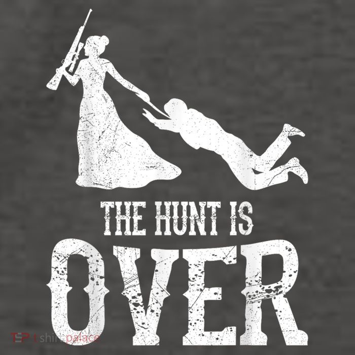 Man Hunt Is Over Wedding Bachelor Party Bride Vector Backpack