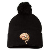 Mental Health Is A Priority Pom Pom 12in Knit Beanie