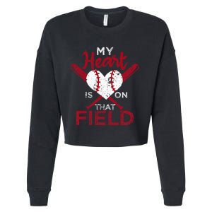 My Husband Is A Warrior GBM Glioblastoma Awareness Cropped Pullover Crew