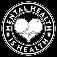 Mental Health Is Health Heartbeat Emblem Cooling Performance Crew T-Shirt