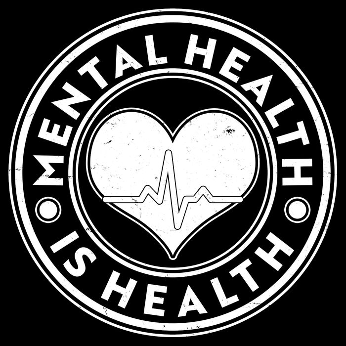 Mental Health Is Health Heartbeat Emblem Cooling Performance Crew T-Shirt
