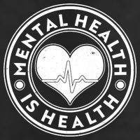 Mental Health Is Health Heartbeat Emblem 11oz C Handle Ceramic Mug