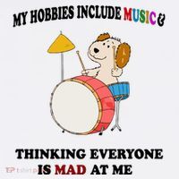 My Hobbies Include Music & Thinking Everyone Is Mad At Me Wool Snapback Cap