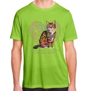 My Heart Is Held By The Paws Of An American Shorthair Cats Adult ChromaSoft Performance T-Shirt