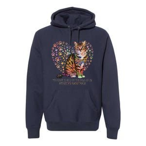 My Heart Is Held By The Paws Of An American Shorthair Cats Premium Hoodie