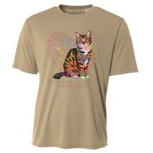 My Heart Is Held By The Paws Of An American Shorthair Cats Cooling Performance Crew T-Shirt