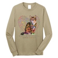 My Heart Is Held By The Paws Of An American Shorthair Cats Long Sleeve Shirt