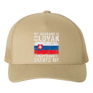 My Husband Is Slovak Nothing Scares Me Wife Yupoong Adult 5-Panel Trucker Hat