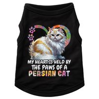 My Heart Is Held By The Paws Of A Persian Cat Cats Doggie Tank