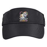 My Heart Is Held By The Paws Of A Persian Cat Cats Adult Drive Performance Visor