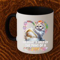 My Heart Is Held By The Paws Of A Persian Cat Cats Mug