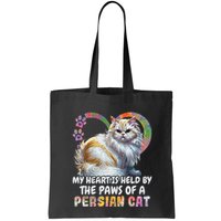 My Heart Is Held By The Paws Of A Persian Cat Cats Bag