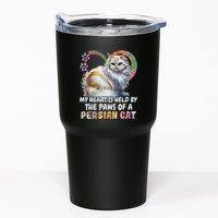 My Heart Is Held By The Paws Of A Persian Cat Cats Tumbler