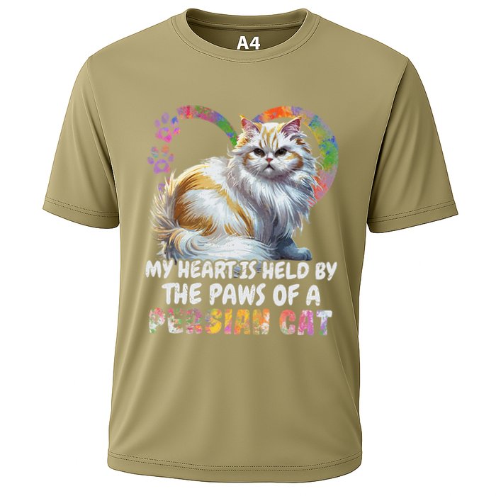 My Heart Is Held By The Paws Of A Persian Cat Cats Performance Shirt