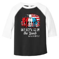 My Hope Is In The Lamb Funny Scripture Elephant Donkey Us Toddler Fine Jersey T-Shirt