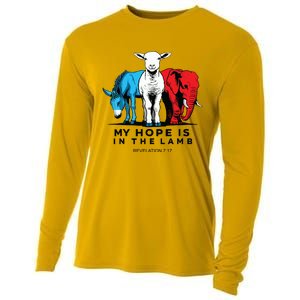 My Hope Is In The Lamb Cooling Performance Long Sleeve Crew