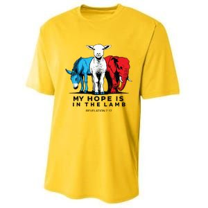 My Hope Is In The Lamb Performance Sprint T-Shirt