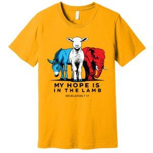 My Hope Is In The Lamb Premium T-Shirt