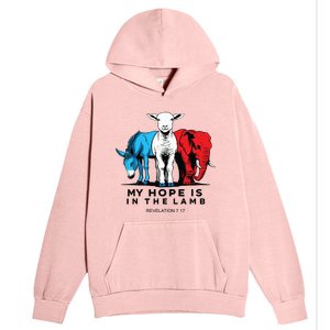 My Hope Is In The Lamb Urban Pullover Hoodie