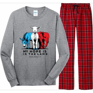 My Hope Is In The Lamb Long Sleeve Pajama Set