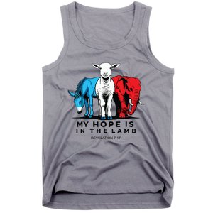 My Hope Is In The Lamb Tank Top