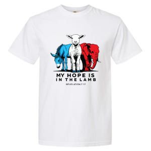 My Hope Is In The Lamb Garment-Dyed Heavyweight T-Shirt