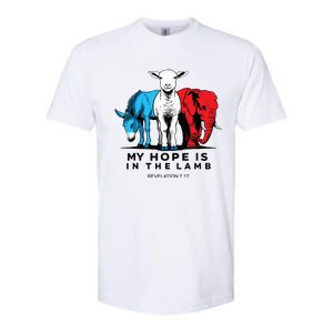 My Hope Is In The Lamb Softstyle CVC T-Shirt