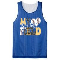 My Heart Is On That Field Tee Leopard Baseball Softball Mom Gift Mesh Reversible Basketball Jersey Tank