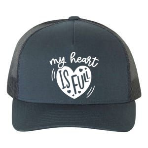 My Heart Is Full Yupoong Adult 5-Panel Trucker Hat