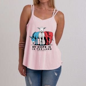 My Hope Is In The Lamb Women's Strappy Tank