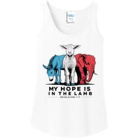 My Hope Is In The Lamb Ladies Essential Tank