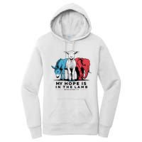 My Hope Is In The Lamb Women's Pullover Hoodie