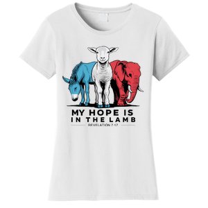 My Hope Is In The Lamb Women's T-Shirt