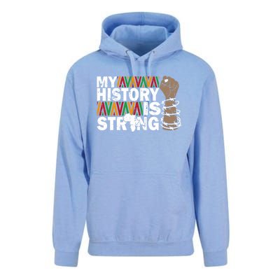 My History Is Strong African American Black Juneteenth Funny Gift Unisex Surf Hoodie