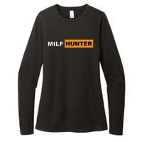 MILF Hunter I Love Milfs MILFs Hot Mom Hunter Lover Gift Womens CVC Long Sleeve Shirt