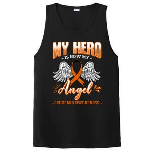 My Hero Is Now My Angel Leukemia Bone Marrow Hematologists Gift PosiCharge Competitor Tank