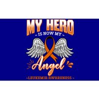 My Hero Is Now My Angel Leukemia Bone Marrow Hematologists Gift Bumper Sticker